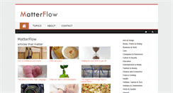 Desktop Screenshot of matterflow.com